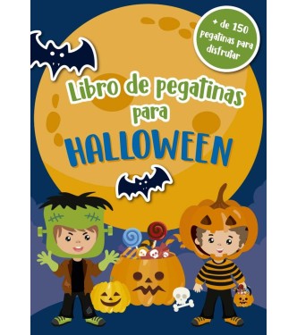 Libro de pegatinas para Halloween
