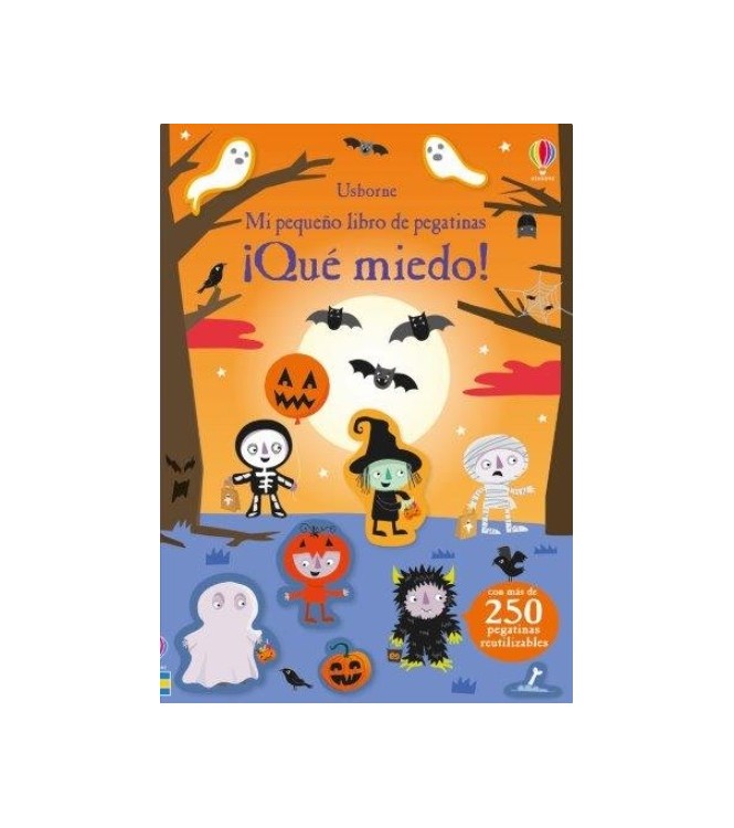 Mi pequeño libro de pegatinas. Qué miedo
