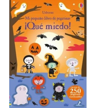 Mi pequeño libro de pegatinas. Qué miedo