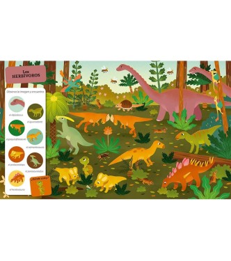 BUSCA Y ENCUNETRA LOS DINOSAURIOS