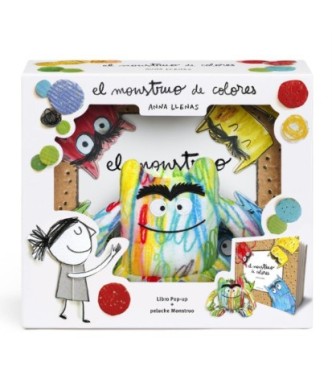 Monstruo de Colores Libro y Peluche