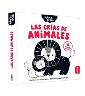Las Crías de Animales. Blanco y negro