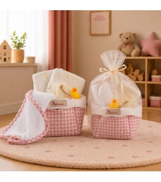 CESTA COMPLEMENTOS PARA EL BAÑO COLECCIÓ