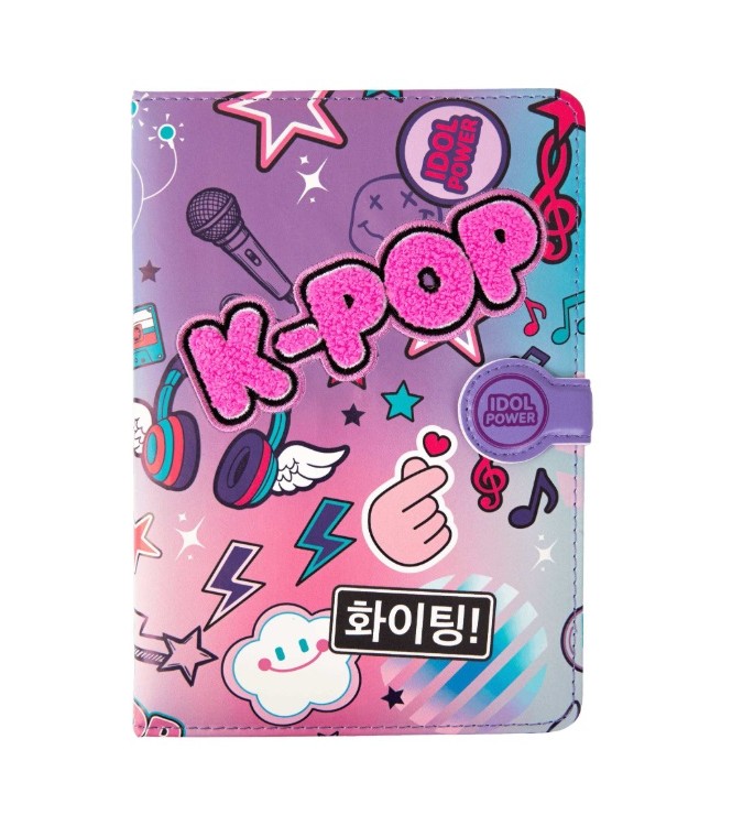 Notebook cierre magnético KPop