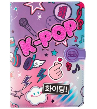 Notebook cierre magnético KPop