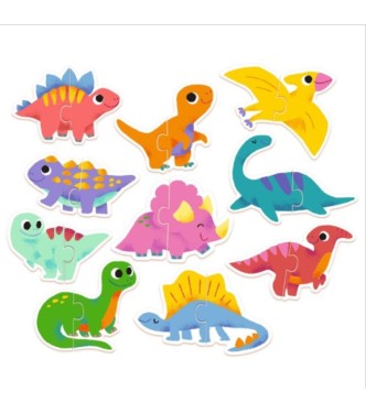 Puzzle duo dinos