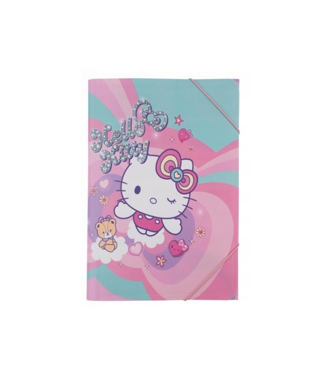 Carpeta A4 con goma Hello Kitty- Sweet