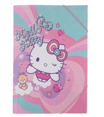 Carpeta A4 con goma Hello Kitty- Sweet