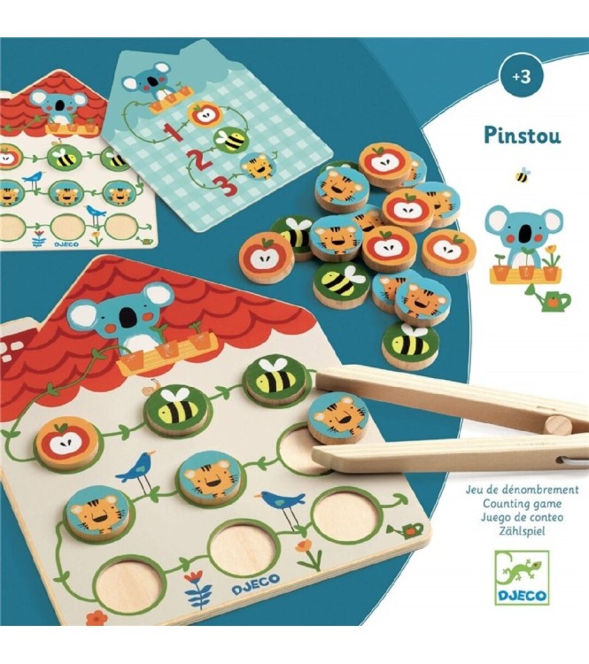 Juego educativo Pinstou