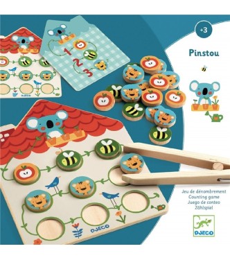 Juego educativo Pinstou