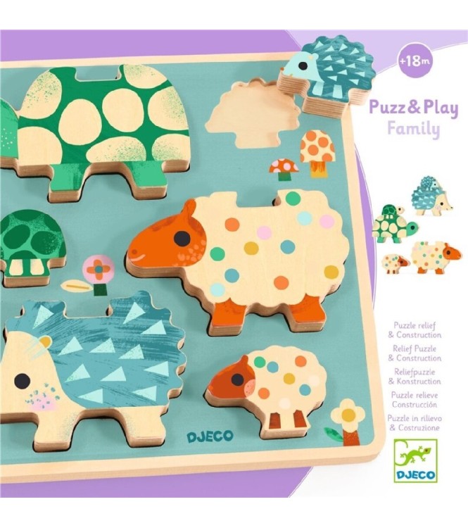 Encajable Puzz y Play Family