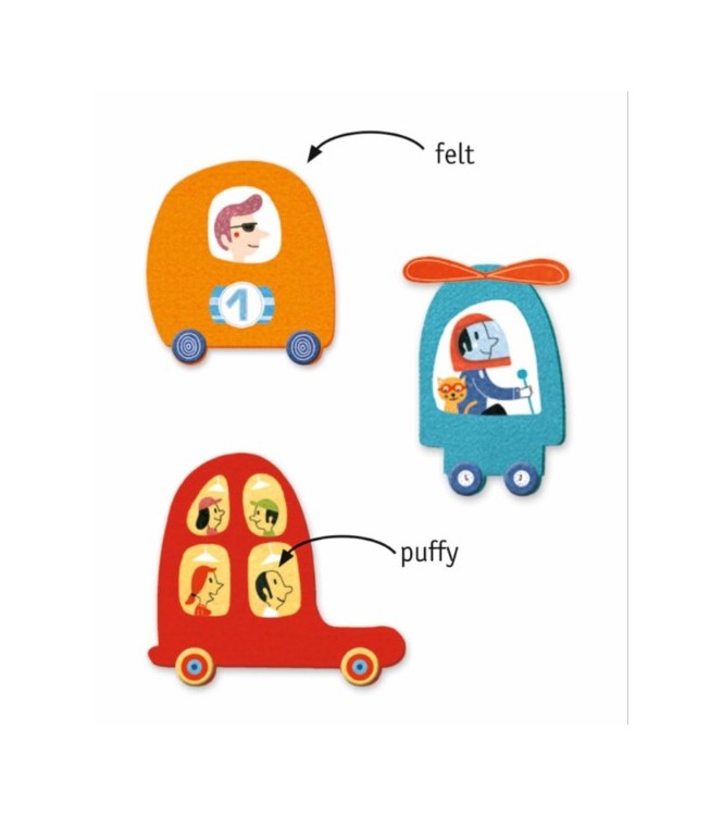 Crear con pegatinas Me gustan los coches