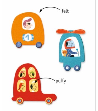 Crear con pegatinas Me gustan los coches