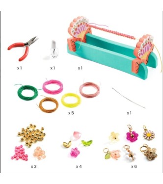 Pulseras de macramé rosas