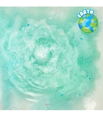 Pack 9 bombas de baño Sistema Solar