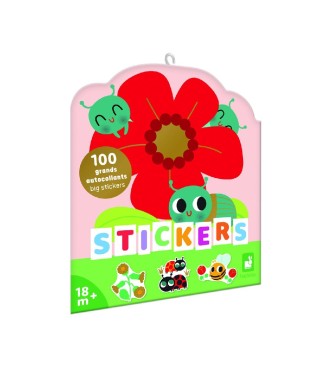 100 Pegatinas Animales Pequeños