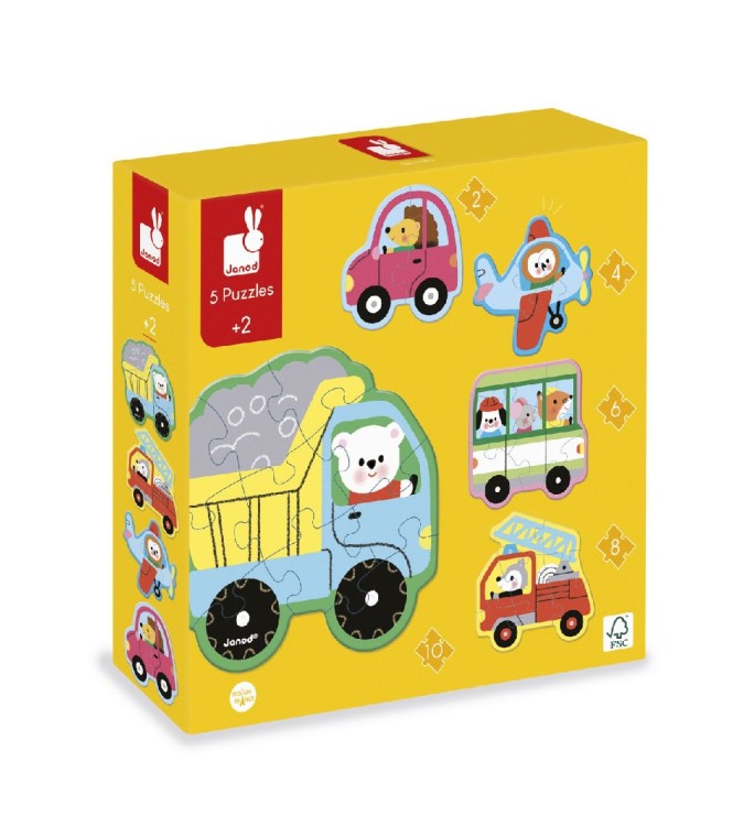 Puzzles Evolutivos Vehiculos