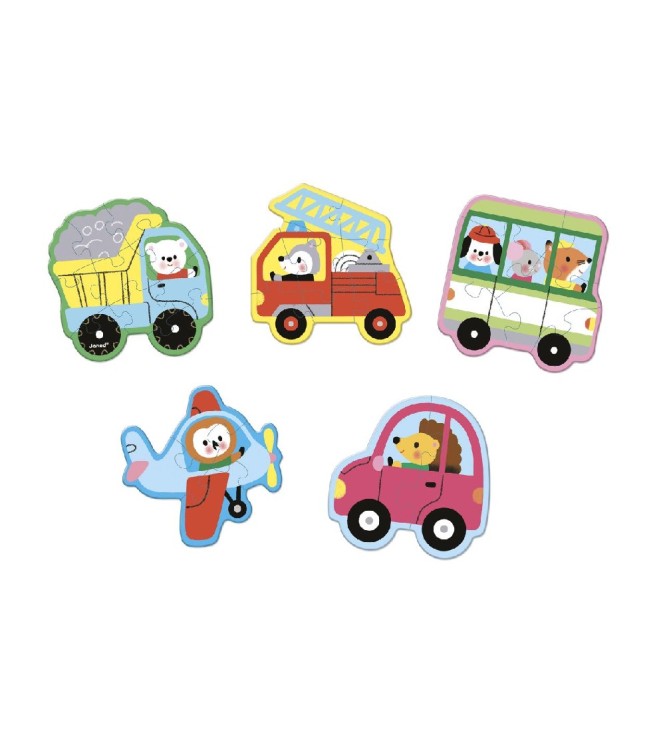 Puzzles Evolutivos Vehiculos