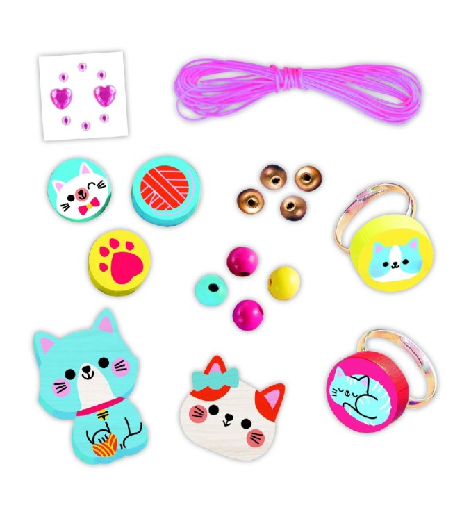 Joyas de Madera Little Cats