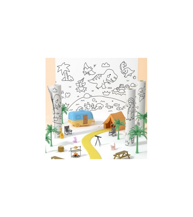 Papel Adhesivo Dinosaurio
