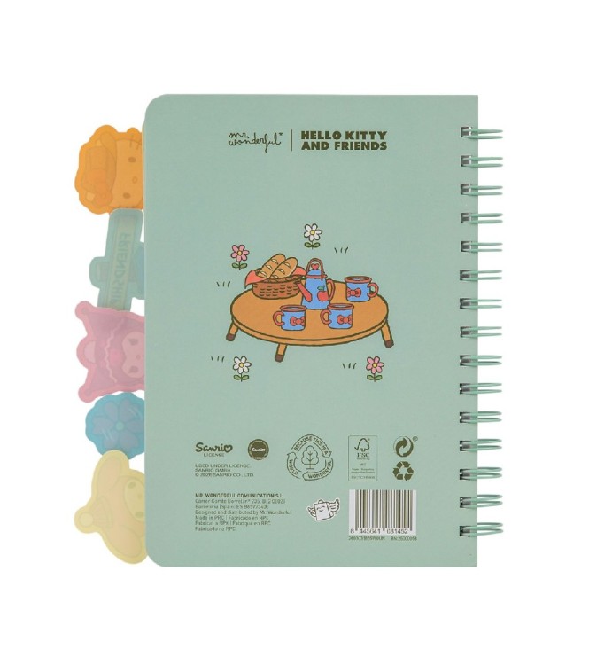Libreta con Separadores Hello Kitty  Fr