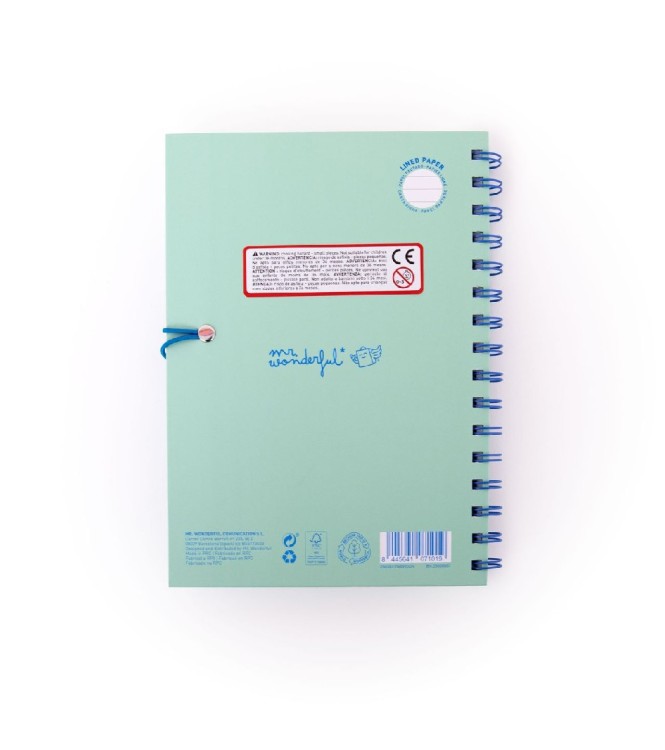 Set de Libreta Charms Verde