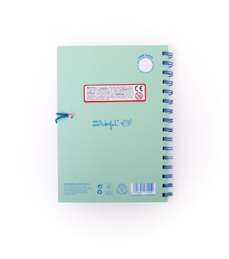 Set de Libreta Charms Verde