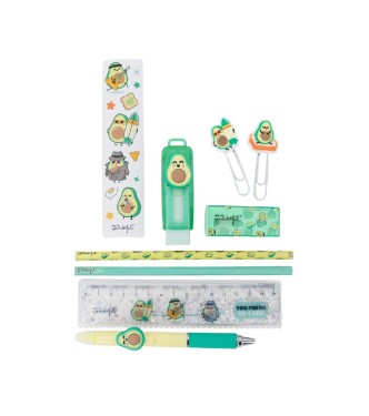 Set de Escritura con Charm Aguacate