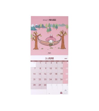 Poster Calendar 2027 Hello KittyFriends