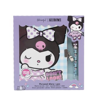 Secreto Diario+Boli Borrable Kuromi