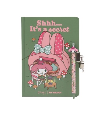Diario Secreto+Boli Borrable My Melody