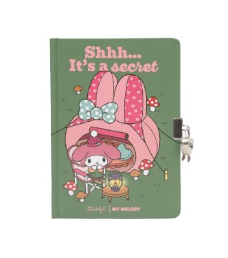 Diario Secreto+Boli Borrable My Melody