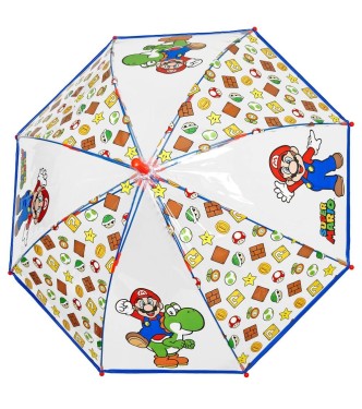 Paraguas Infantil 45 8 Transp Super Mari