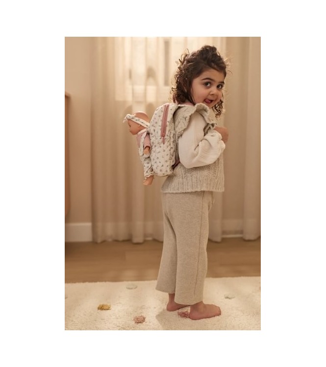 Mochila para portear muñeca little dutch