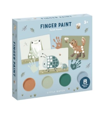 Set Pintura Dedos Forest Friends Little