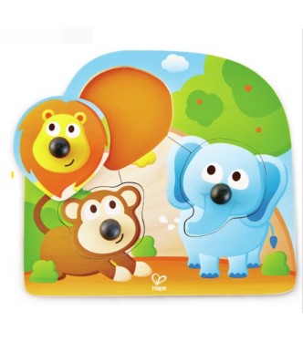 Puzzle de Animales de la Jungla