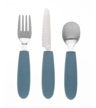 Set de Cubiertos Kiddikutter Sky Blue