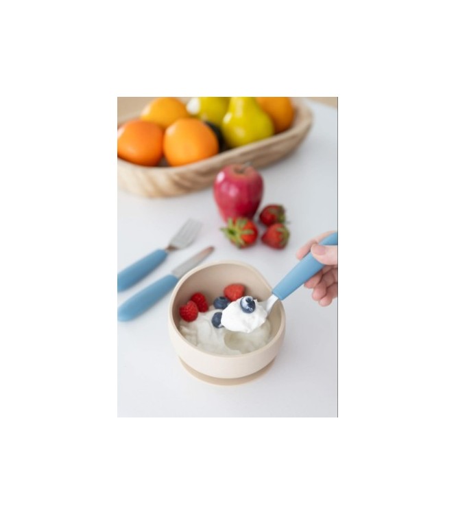 Set de Cubiertos Kiddikutter Sky Blue