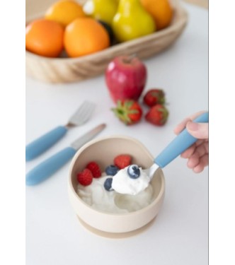 Set de Cubiertos Kiddikutter Sky Blue