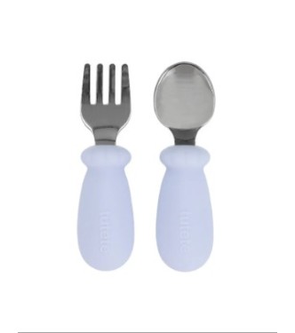 Cubiertos de Aprendizade Powder Blue