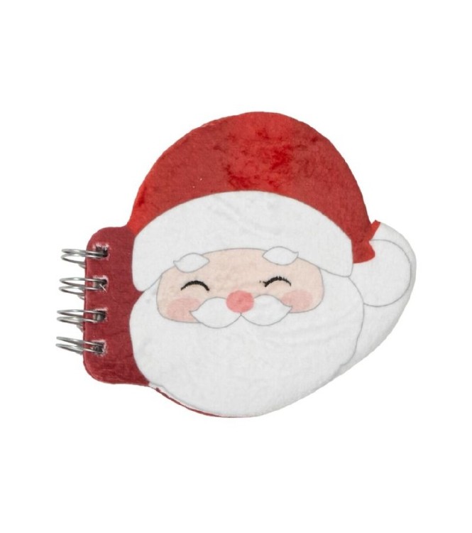Libreta Peluche Papá Noel