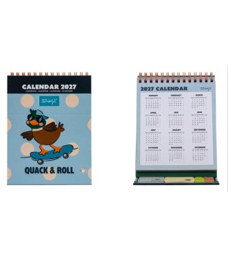 Calendario Sobremesa 2027 Quack  Roll