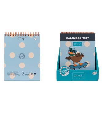 Calendario Sobremesa 2027 Quack  Roll