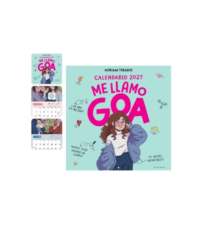 Calendario 2027 Me Llamo Goa
