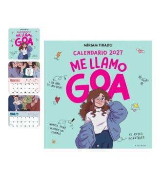 Calendario 2027 Me Llamo Goa
