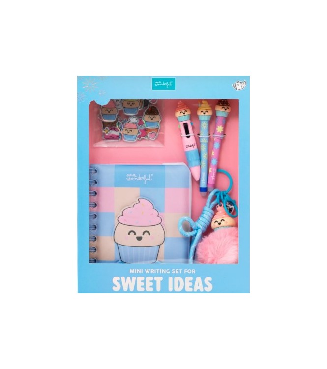 Mini Set Escritura Cupcake MrWonderful