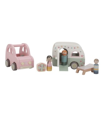 SET COCHE Y CARAVANA LITTLE DUTCH