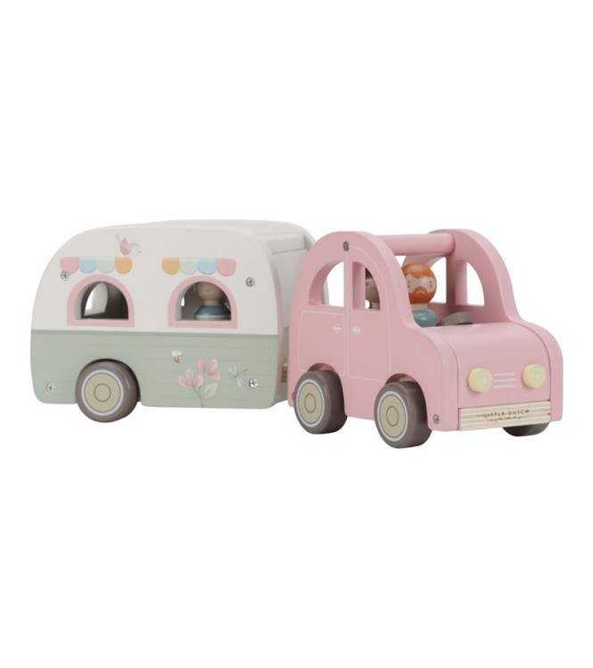 SET COCHE Y CARAVANA LITTLE DUTCH