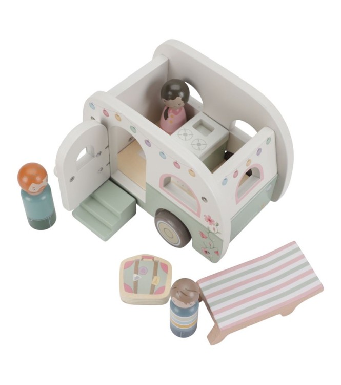 SET COCHE Y CARAVANA LITTLE DUTCH