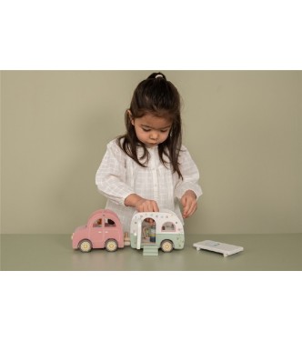 SET COCHE Y CARAVANA LITTLE DUTCH